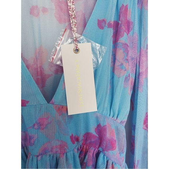 LoveShackFancy Varsha Dress in Ocean Reef Size 2 NWT - Picture 7 of 13